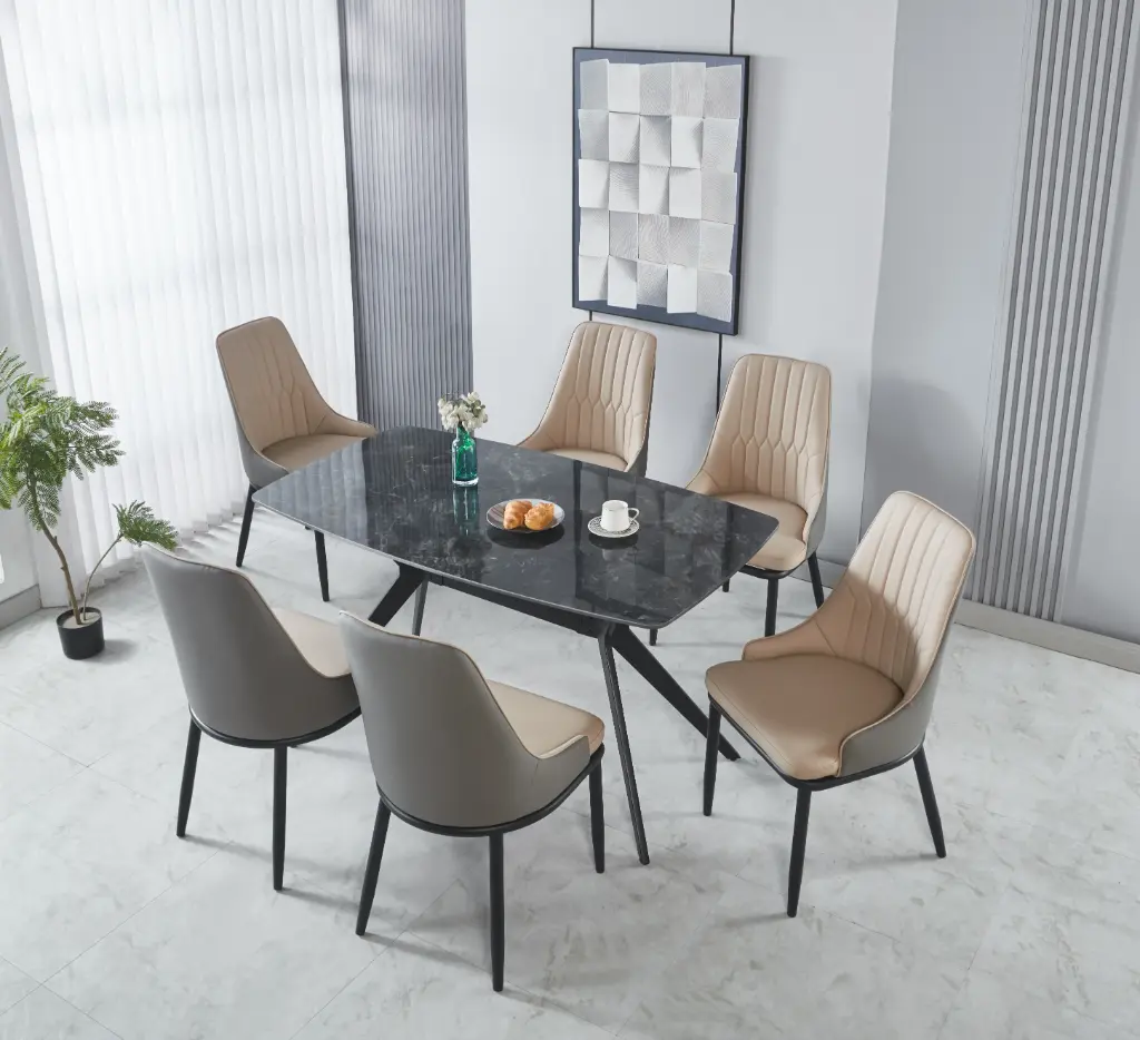 Dining Table + 6 Chairs