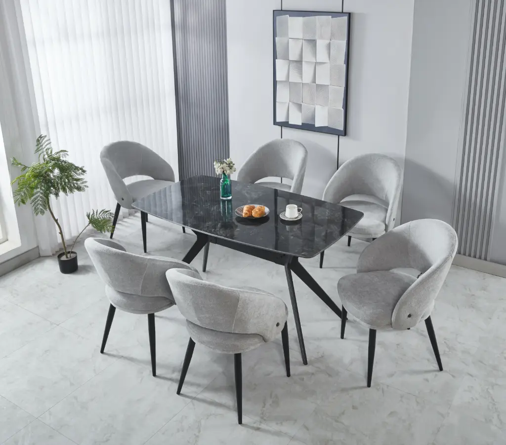 Dining Table + 6 Chairs