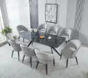 Dining Table + 8 Chairs