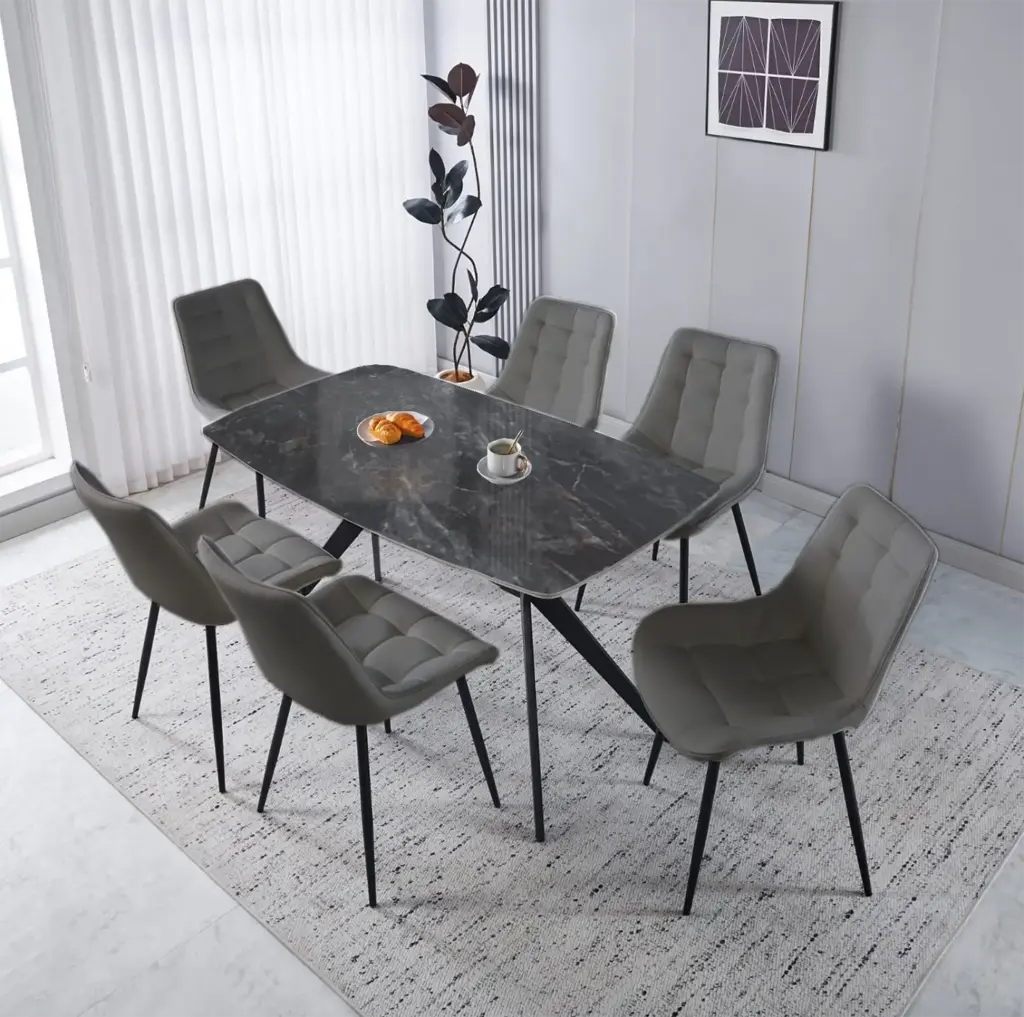 Dining Table + 6 Chairs