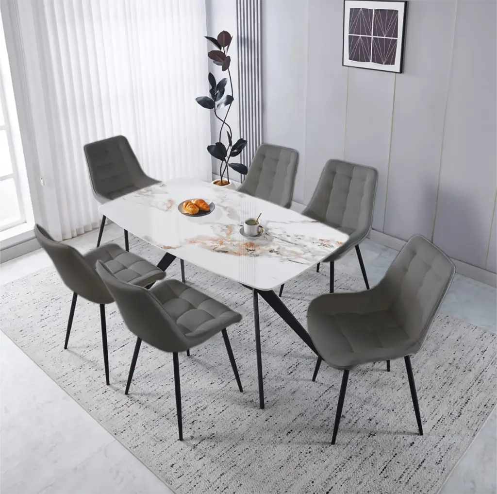 Dining Table + 6 Chairs