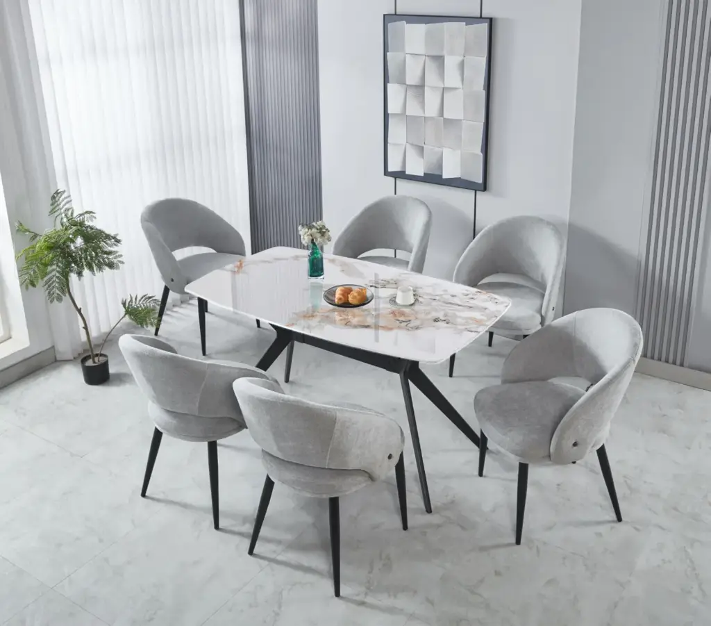 Dining Table + 6 Chairs