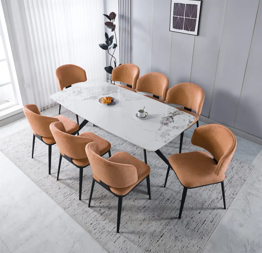 Dining Table + 8 Chairs