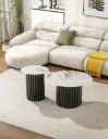 طاولة وسط + طاولة تقديم