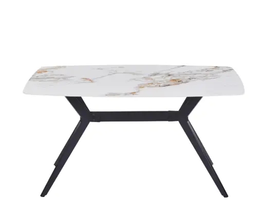 [HY-DT6015-LFC01-140CMQ] Noir Dining Table 140cm
