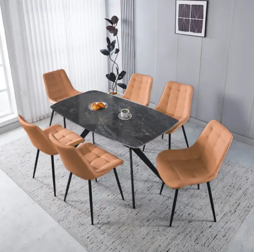 Dining Table + 6 Chairs