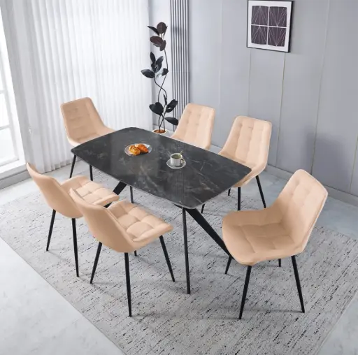Dining Table + 6 Chairs