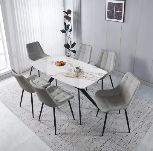 Dining Table + 6 Chairs