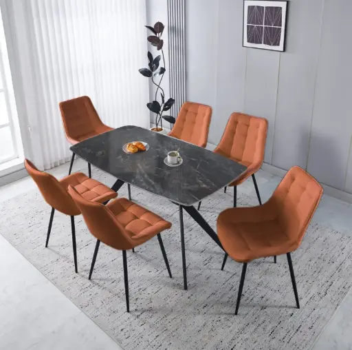 Dining Table + 6 Chairs