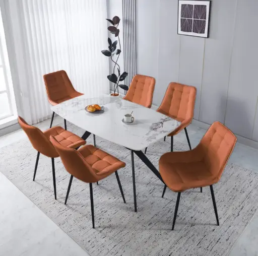 Dining Table + 6 Chairs
