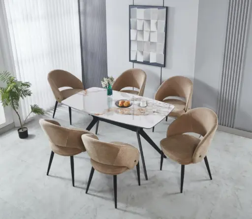 Dining Table + 6 Chairs