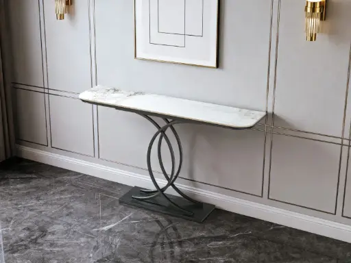 [C-6Q] Steel Wall Console
