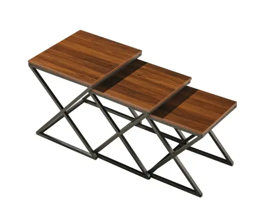[A002Q] Service Coffee Tables Set